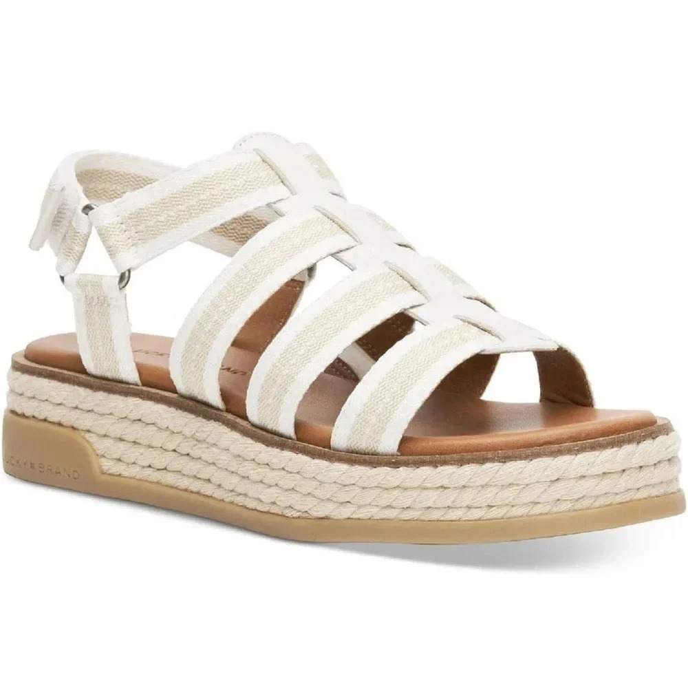 Lucky Brand Women's Emliey Gladiator Sandal Platform